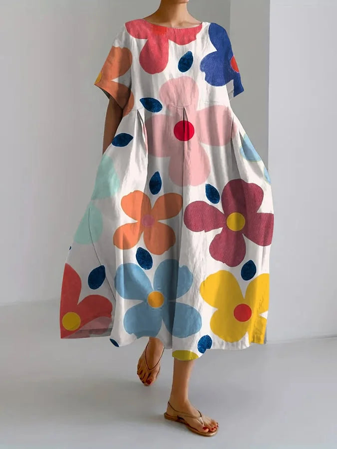 Eli | Sommerkleid mit Blumendruck