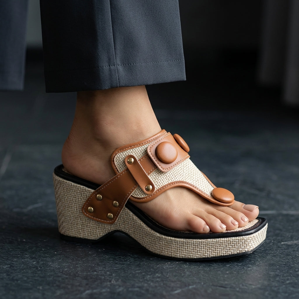 Elena | Keilsandalen