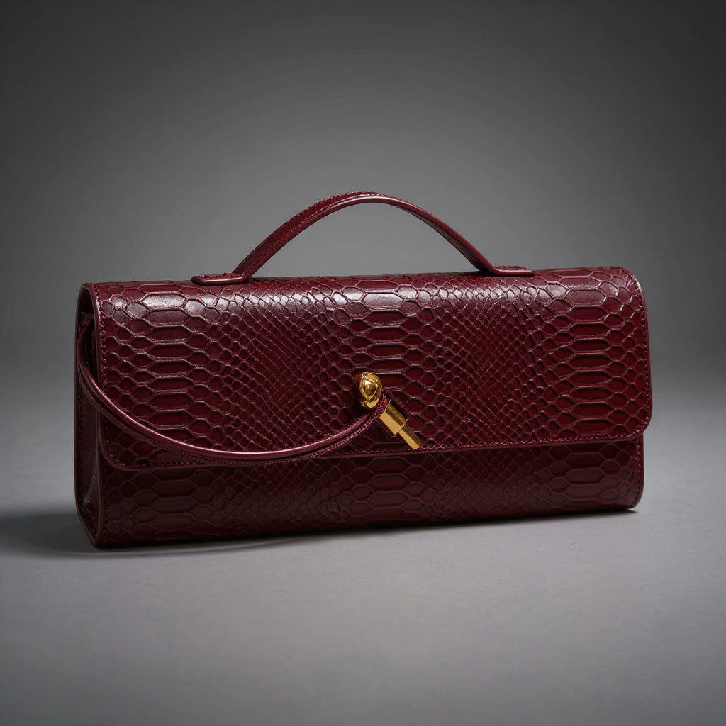 Sammi | Clutch in Schlangenoptik