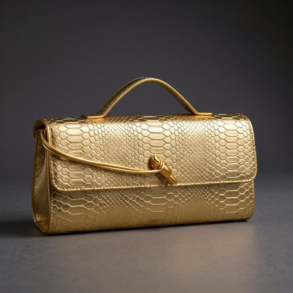 Sammi | Clutch in Schlangenoptik
