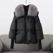 HANNAH | Luxuriöse Winterjacke mit Pelzkragen