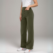 Nina | Elastische Hose mit hoher Taille