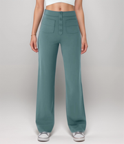Nina | Elastische Hose mit hoher Taille