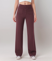 Nina | Elastische Hose mit hoher Taille