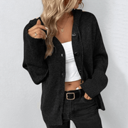 Brittan | Strickcardigan mit Knöpfe