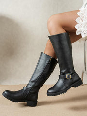 ELSIE | Elegante Damenstiefel mit niedrigem Absatz