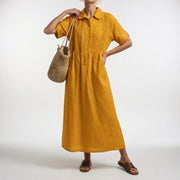 LYSANDRA | Luftiges Sommerhemdkleid