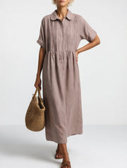 LYSANDRA | Luftiges Sommerhemdkleid