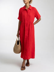 LYSANDRA | Luftiges Sommerhemdkleid