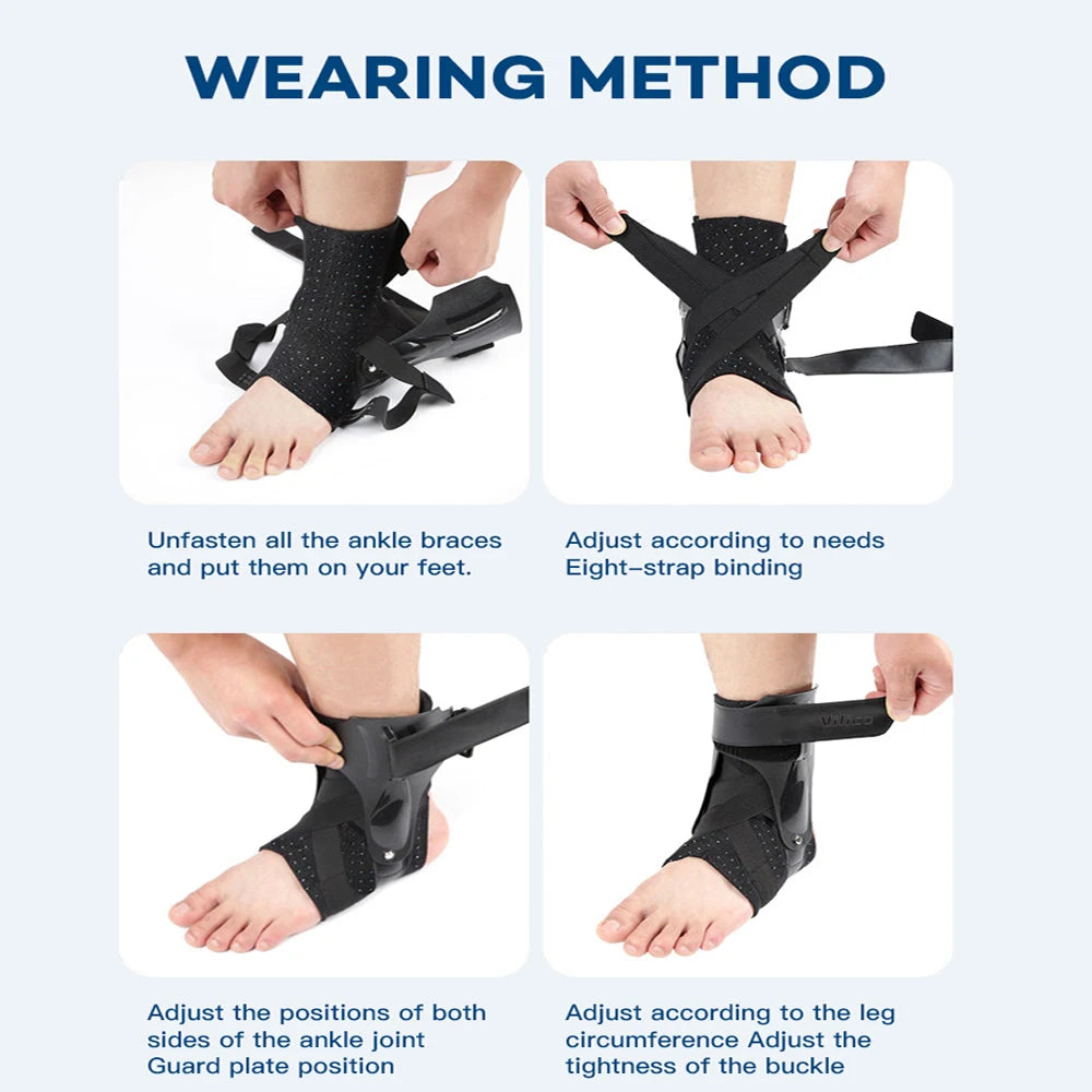 JOCH Sprunggelenkbandage – Anlegen