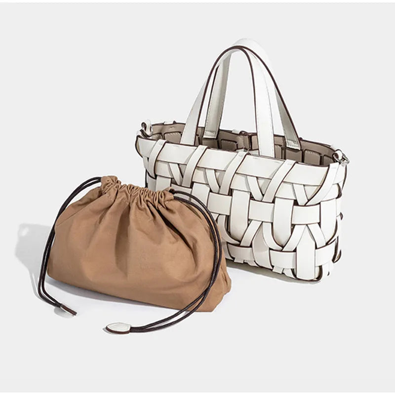 Camille | Handtasche in Flechtoptik
