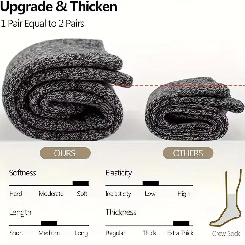 Merino-Socken 3er-Pack