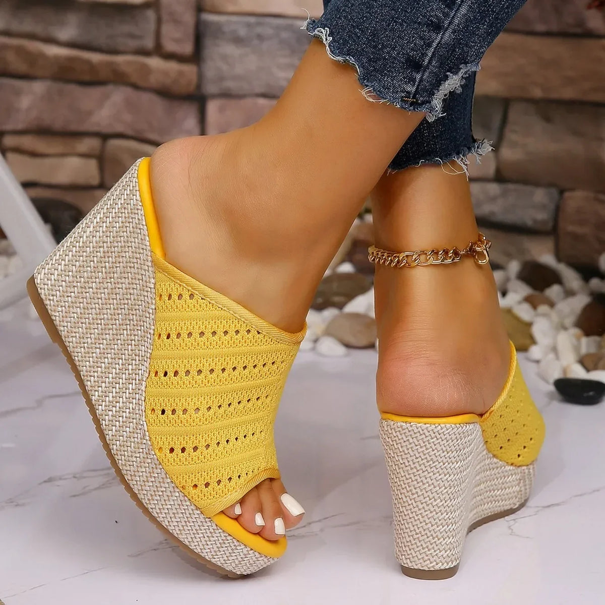 Amelie | Keilsandalen
