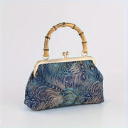 Zaria | Handtasche mit Bambusgriff
