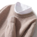 MOOS Feinstrick-Pullover Rundhals