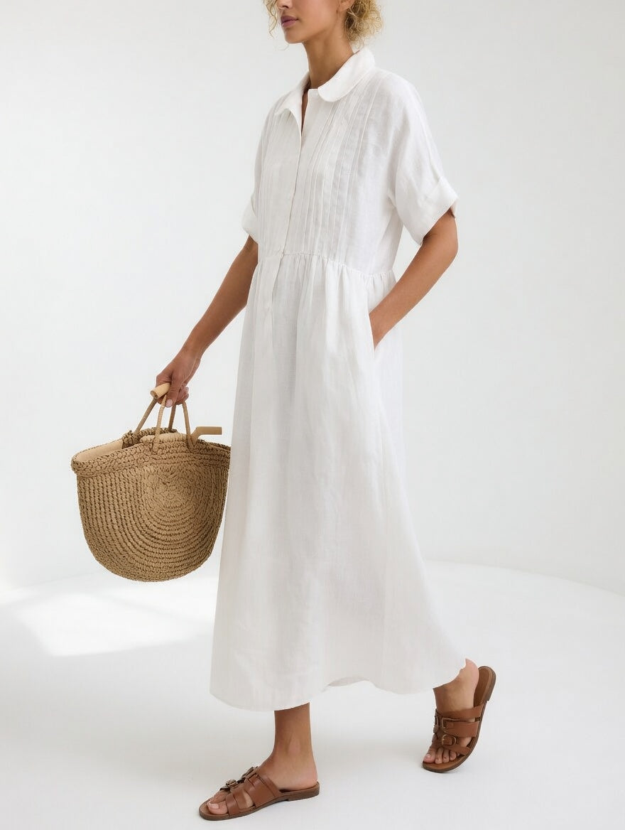 LYSANDRA | Luftiges Sommerhemdkleid