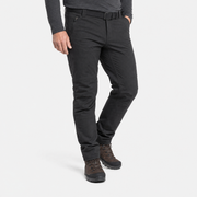 HARSCH Winter-Softshellhose mit Fleecefutter, Herren, schwarz