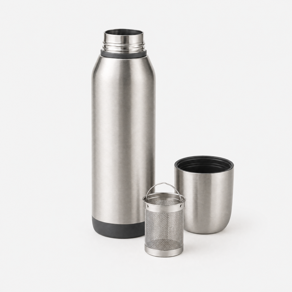 TeaTherm Isolierflasche mit Teesieb