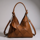Sloane | Schultertasche in Flechtoptik