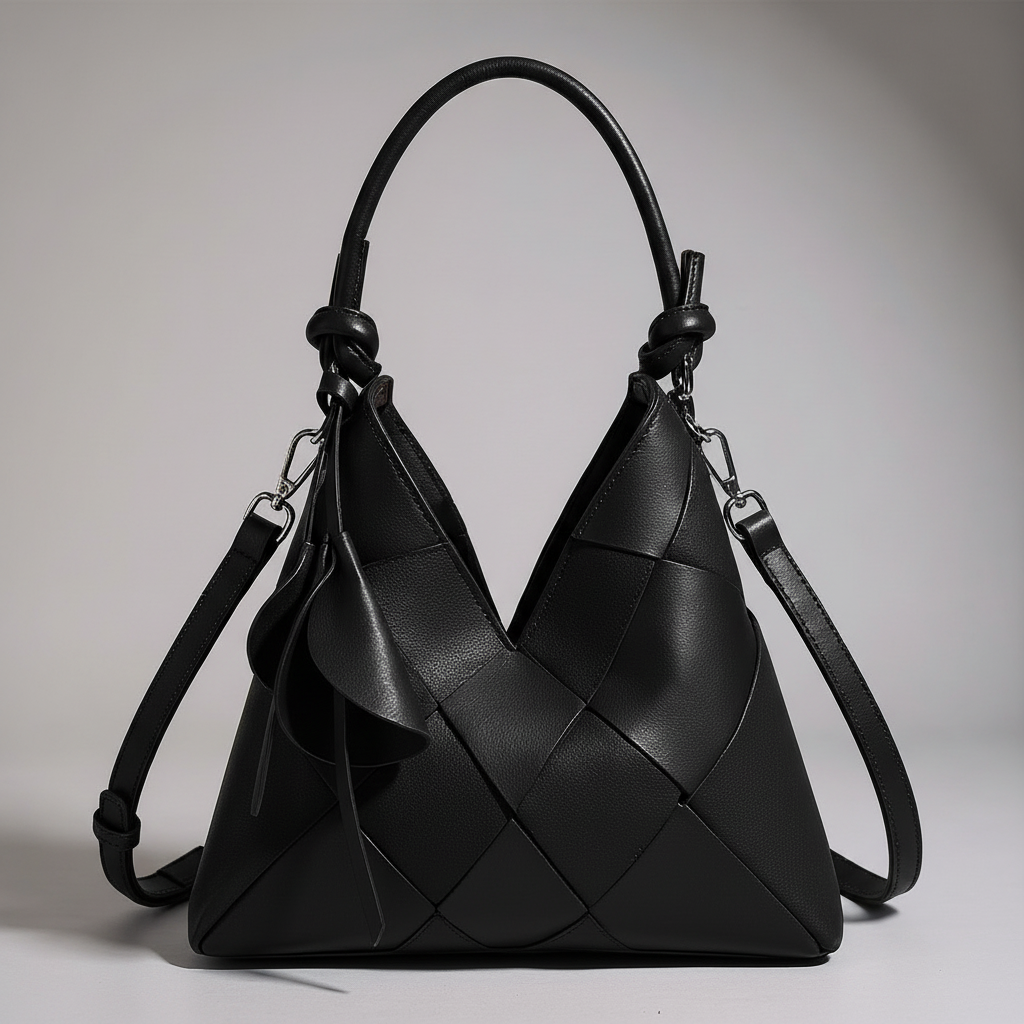 Sloane | Schultertasche in Flechtoptik