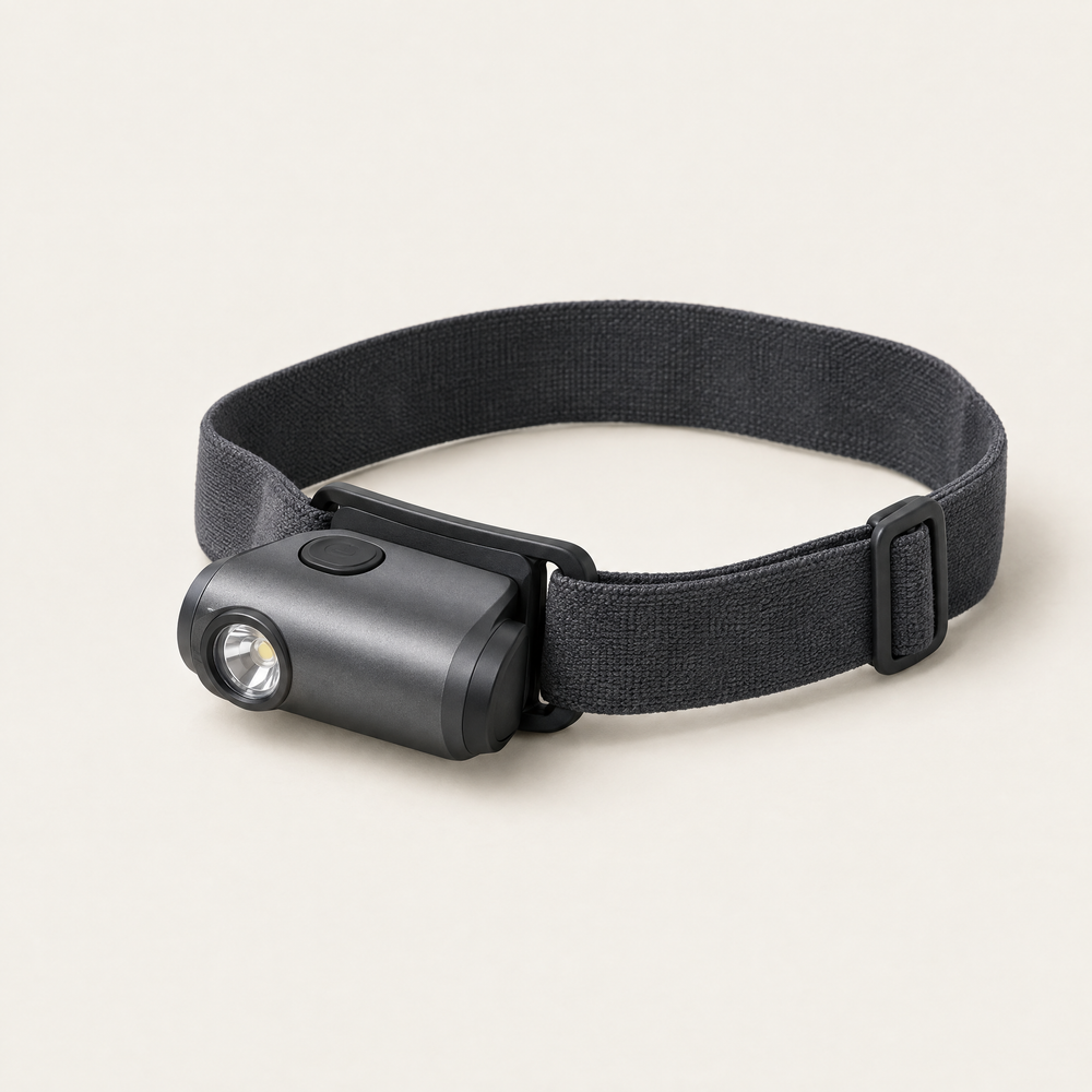 Stirnlampe USB, wiederaufladbar