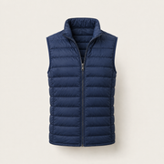 Gesteppte Weste in Navy