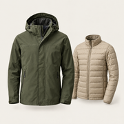 3-in-1 Jacke mit herausnehmbarer Innenjacke