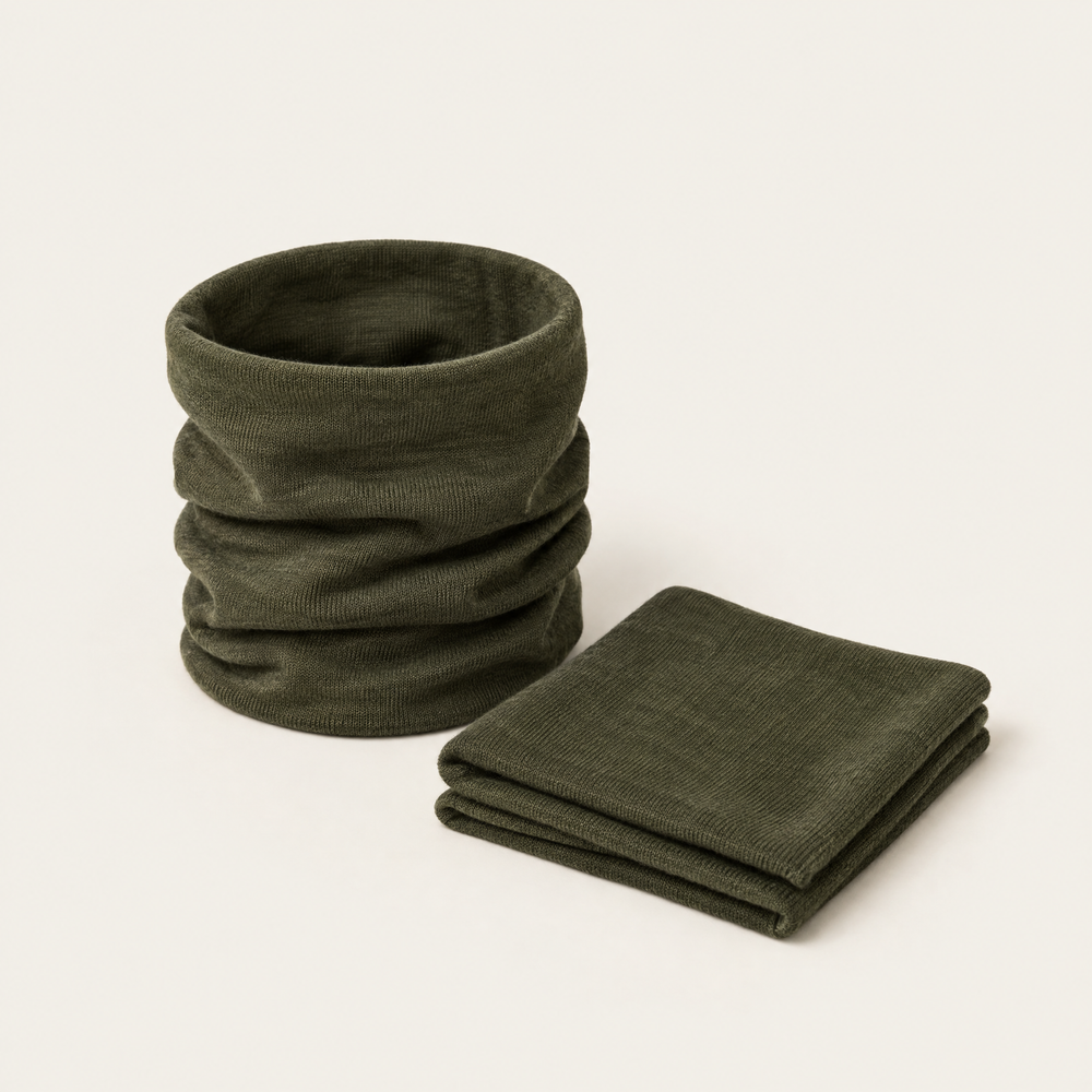 Schlauchschal Merino, multifunktional