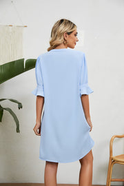 Soraya | Luftige V-Ausschnitt Kleid